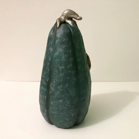 2012 Department 56 Green Steam Punk Pumpkin 10 inch Tall Dept 56 Halloween Decor - Picture 6 of 16